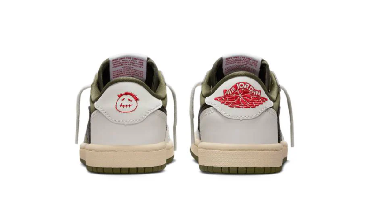 Air Jordan 1 Retro Low OG SP Travis Scott Medium Olive (PS)