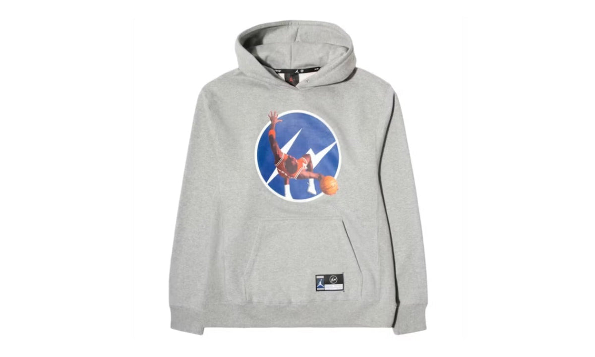 Jordan x Fragment Image Pullover Hoodie Dark Grey Heather