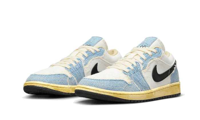 Air Jordan 1 Low Se Wrmk Sashiko Denim