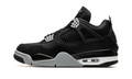 Air Jordan 4  Retro Black Canvas