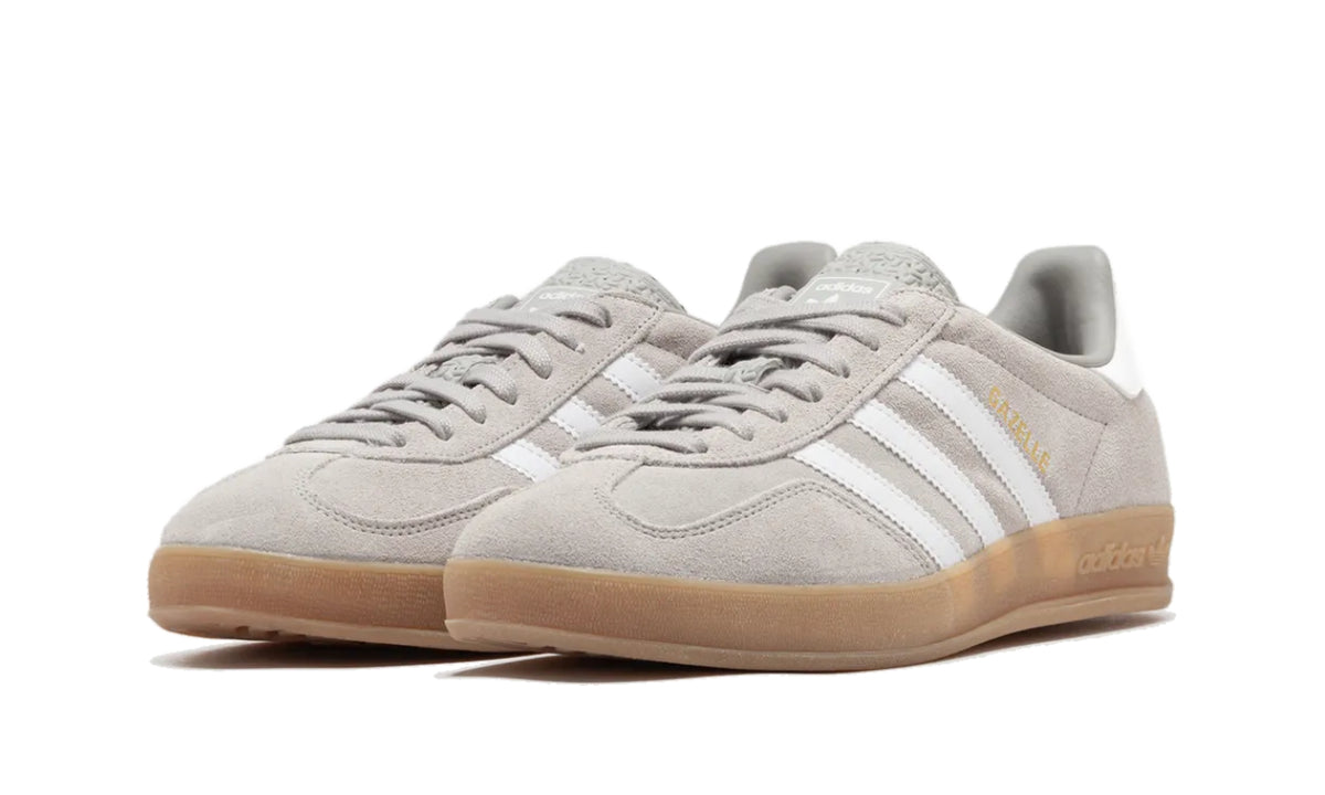 Adidas Gazelle Indoor Grey Cloud White Gold Metallic