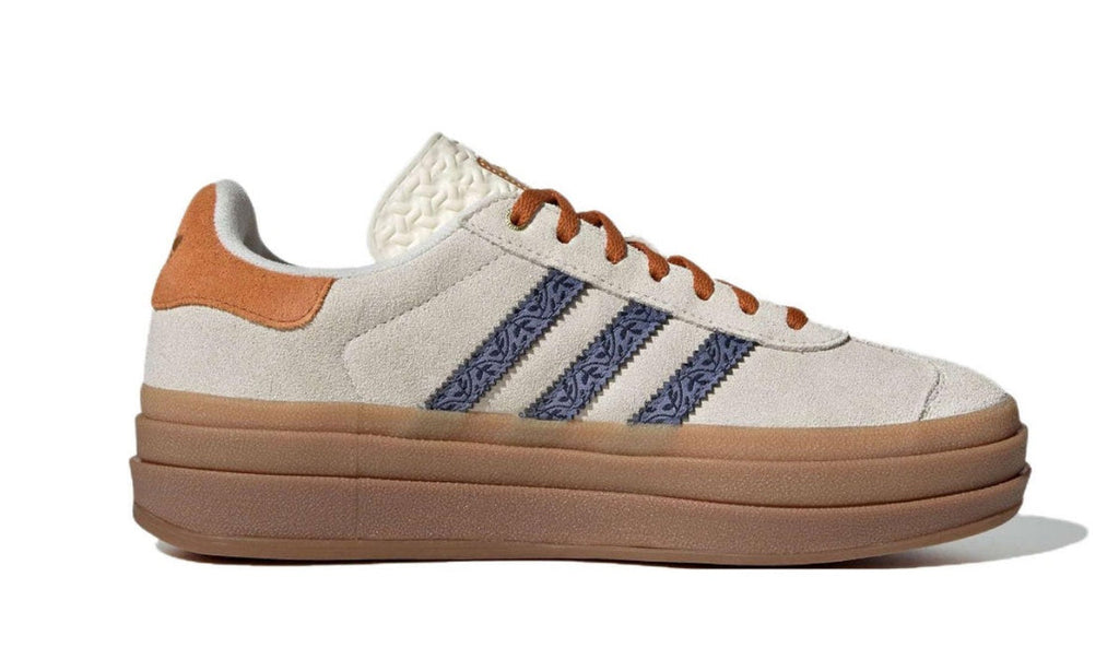 Adidas Gazelle Bold Blue Light Brown