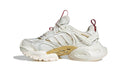 Adidas XLG Runner Deluxe Off White Gold Metallic Red