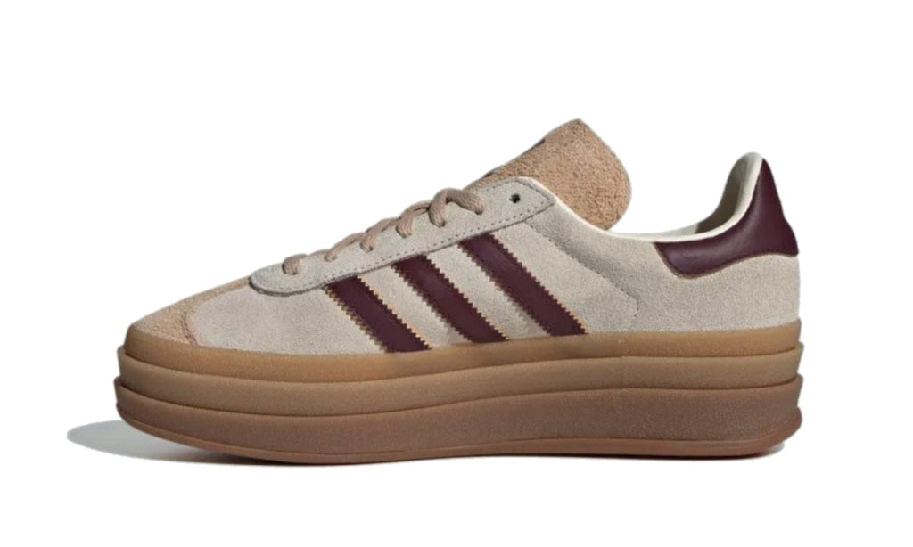 Adidas Gazelle Bold Cream Maroon