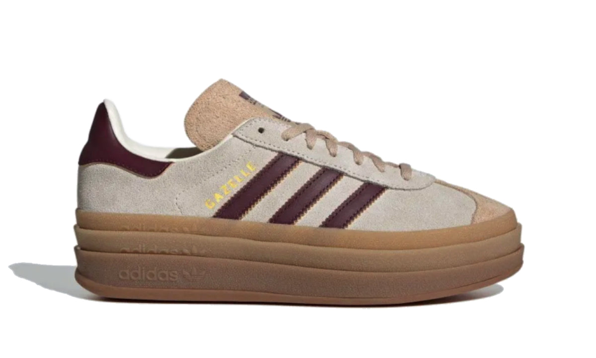 Adidas Gazelle Bold Cream Maroon