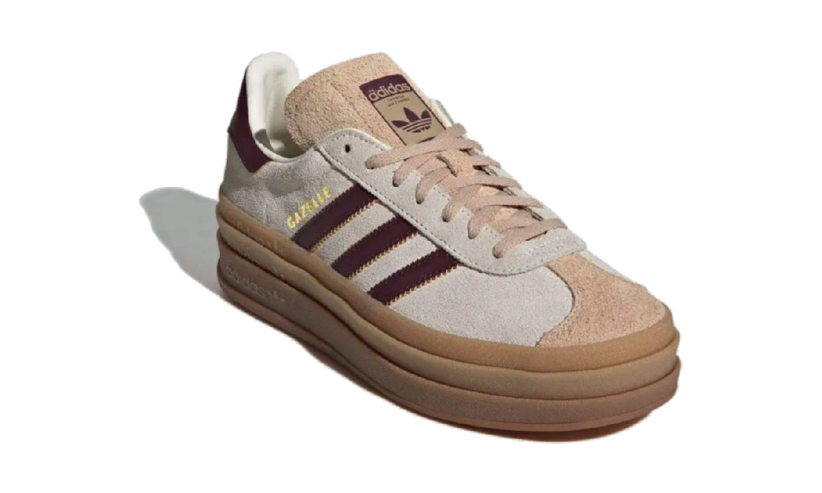 Adidas Gazelle Bold Cream Maroon