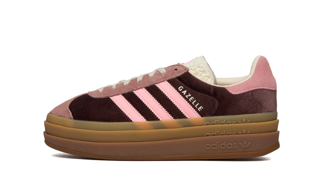 Adidas Gazelle Bold Shadow Brown Glow Pink