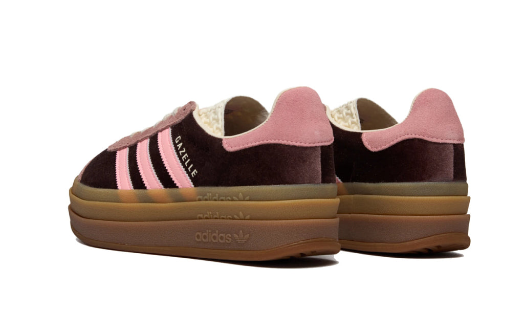 Adidas Gazelle Bold Shadow Brown Glow Pink