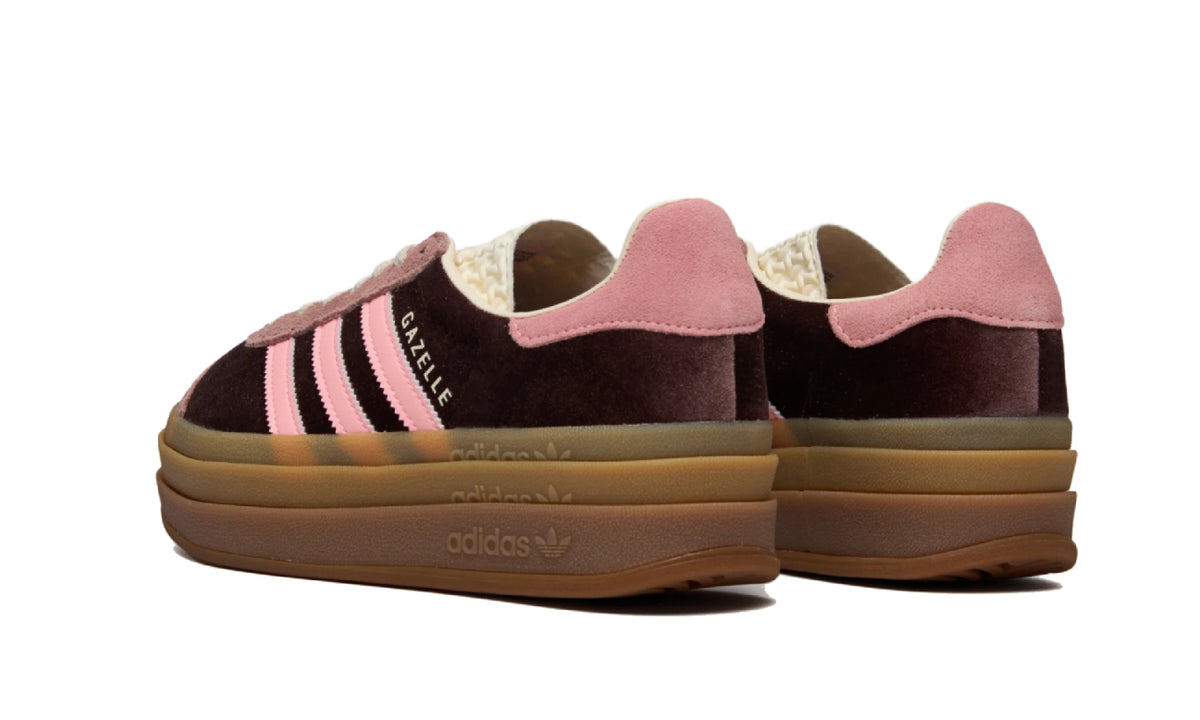 Adidas Gazelle Bold Shadow Brown Glow Pink
