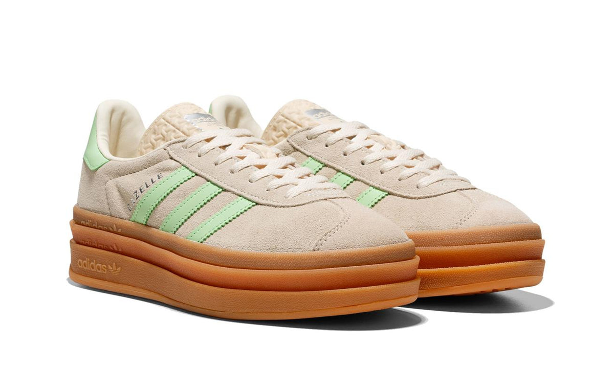 Adidas Gazelle Bold Beige Mint Green