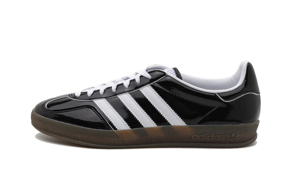 Adidas Gazelle Indoor Core Black Patent Leather