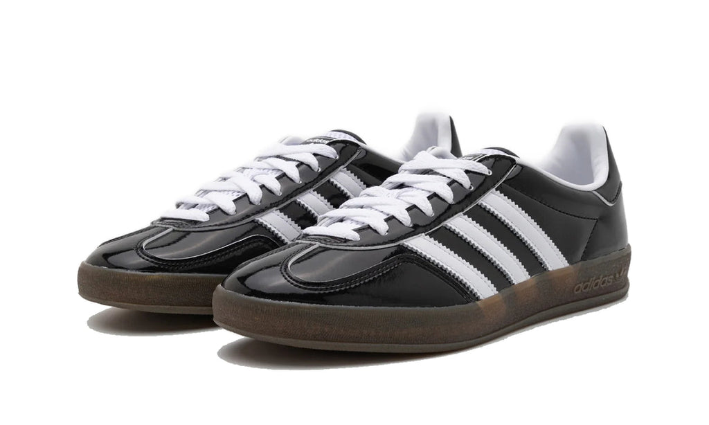 Adidas Gazelle Indoor Core Black Patent Leather