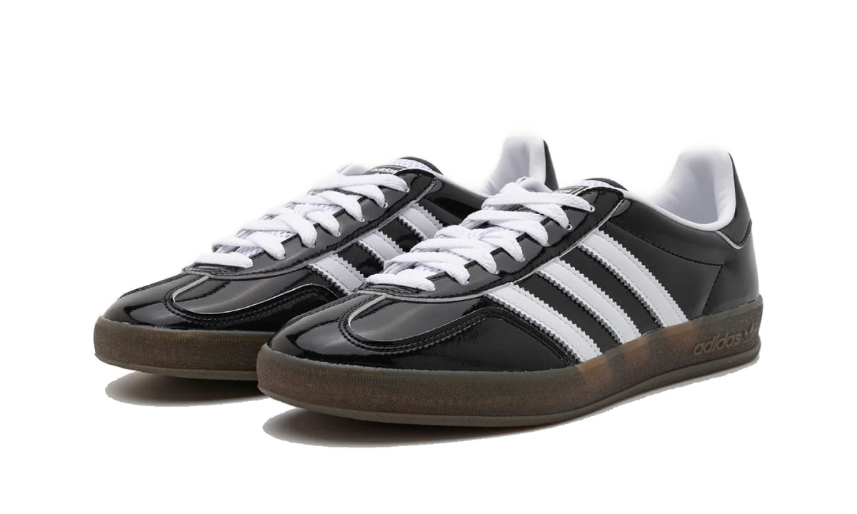 Adidas Gazelle Indoor Core Black Patent Leather