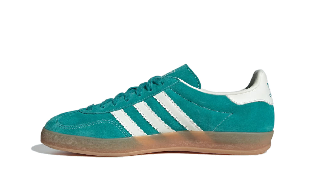 Adidas Gazelle Indoor Pure Teal Off White Gold Metallic