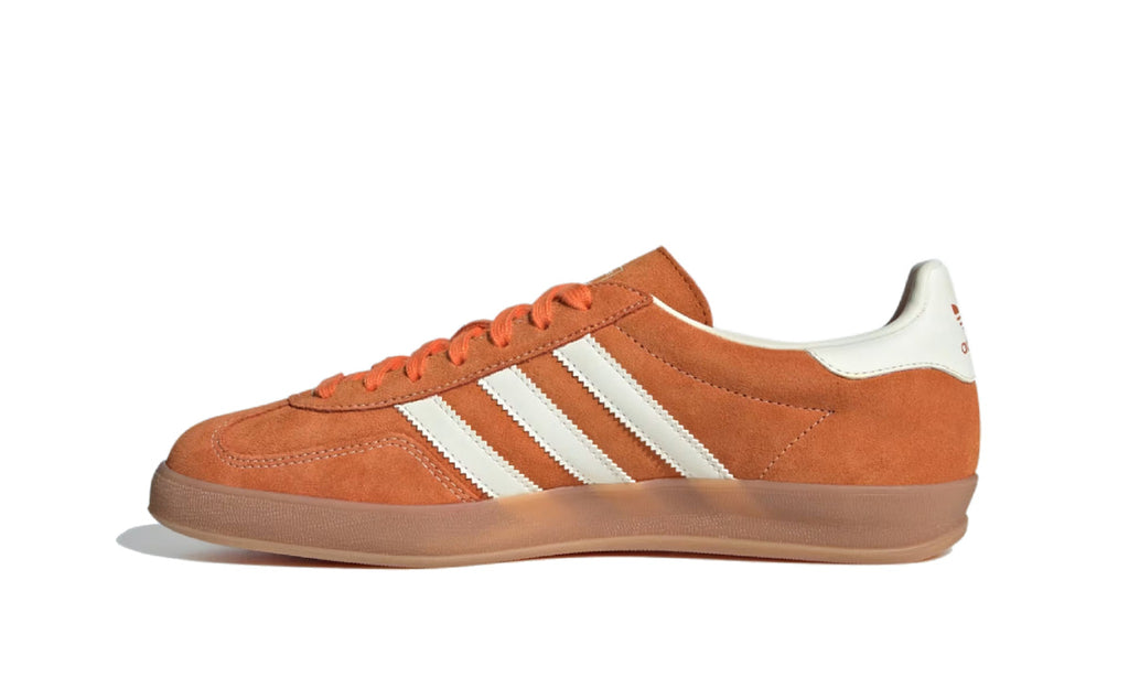 Adidas Gazelle Indoor Orange Off White Gold Metallic