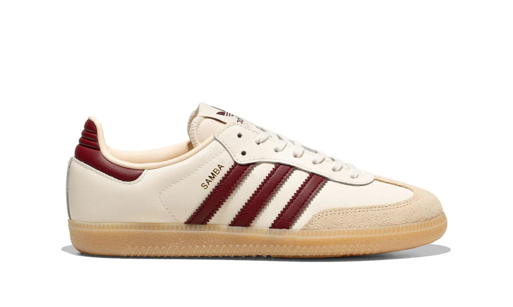 Adidas Samba OG Wonder White Shadow Red Gum