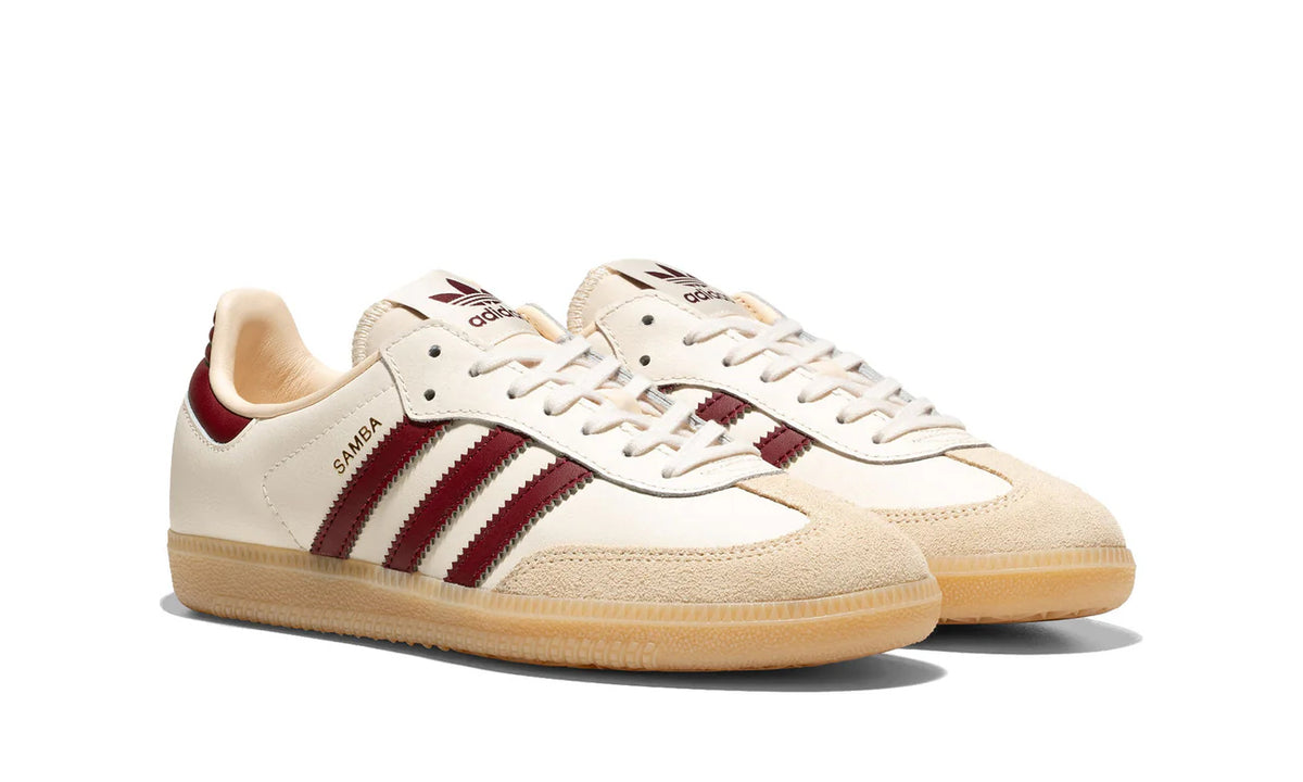 Adidas Samba OG Wonder White Shadow Red Gum