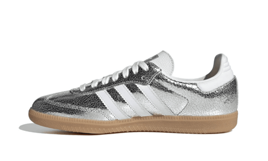 Adidas Samba Og Cracked Silver Metallic