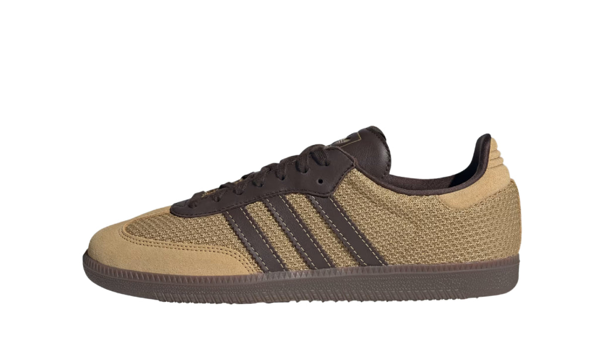 Adidas Samba OG Golden Beige Dark Brown