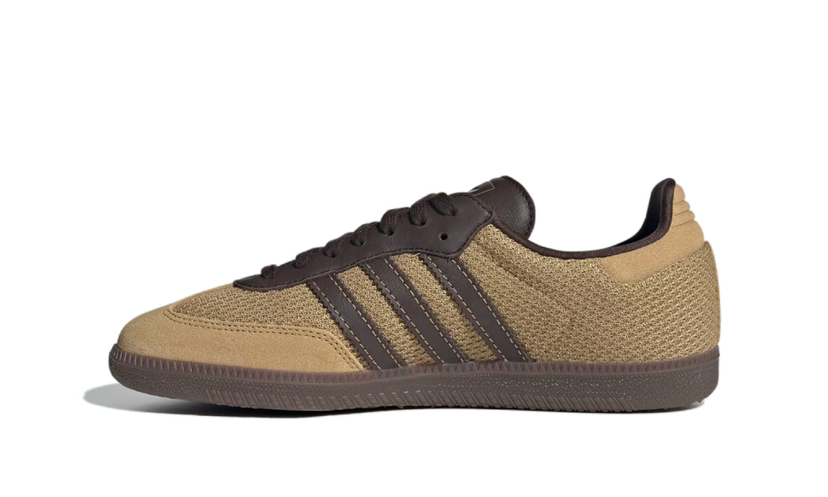 Adidas Samba OG Golden Beige Dark Brown