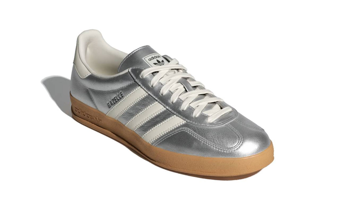 Adidas Gazelle Indoor Silver Metallic Core White
