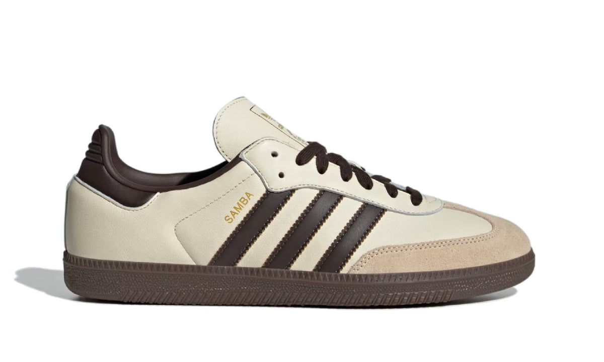Adidas Samba OG Cream White Dark Brown Gum