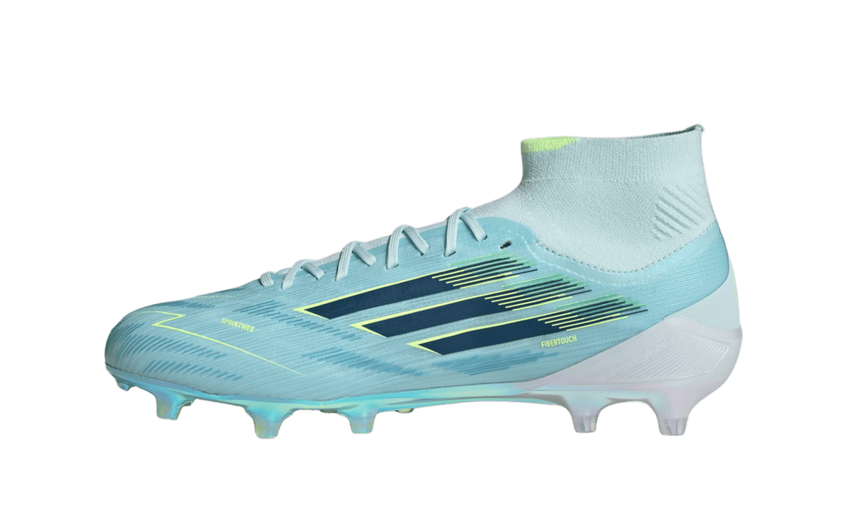 Adidas F50 Sparkfusion Elite Mid Cut FG/AG Ice Cold Precision Pack (Women's) JR6476 — Vista 2