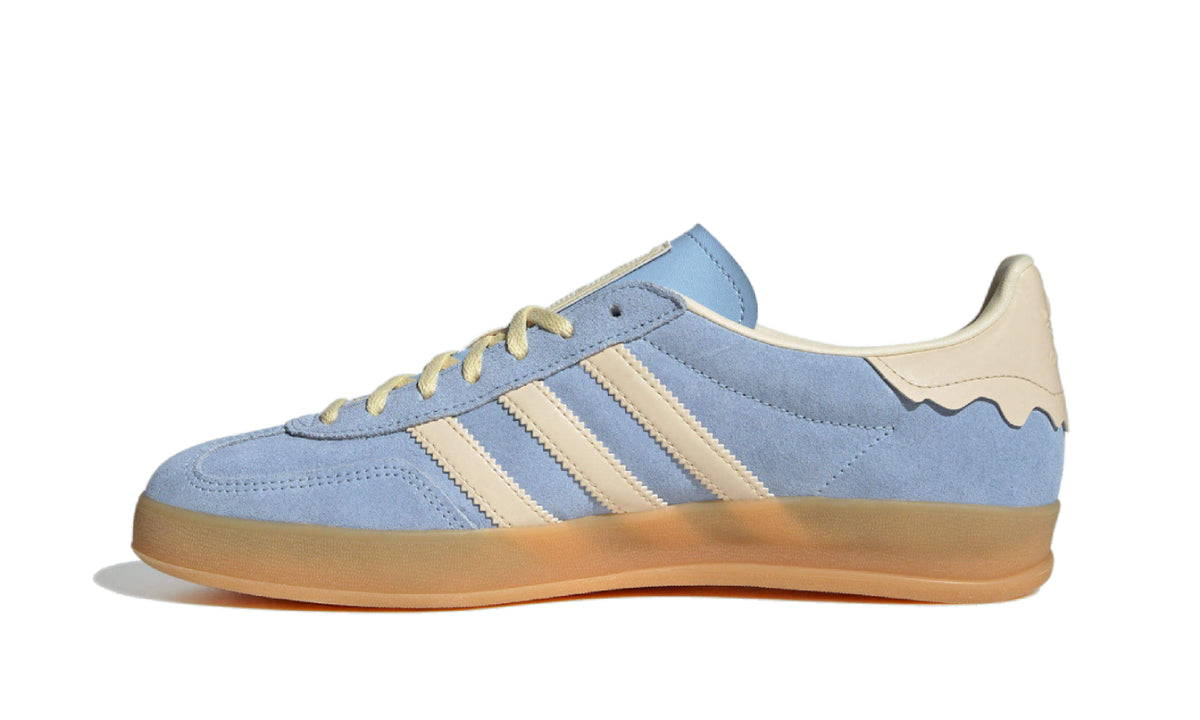 Adidas Gazelle Indoor Light Blue Yellow Gum