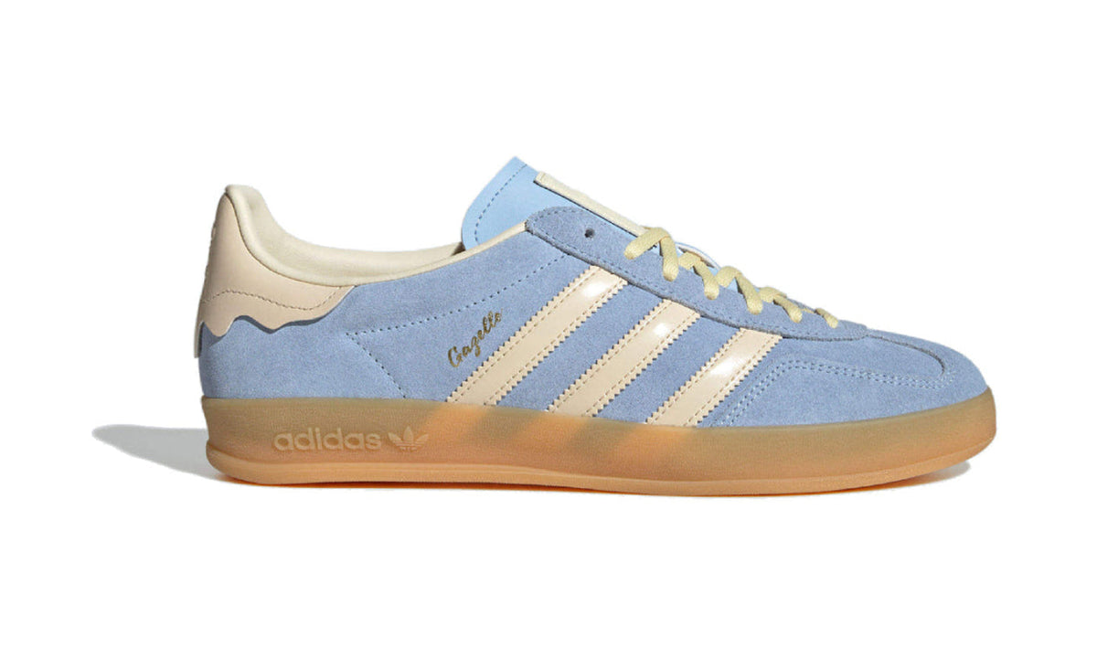 Adidas Gazelle Indoor Light Blue Yellow Gum