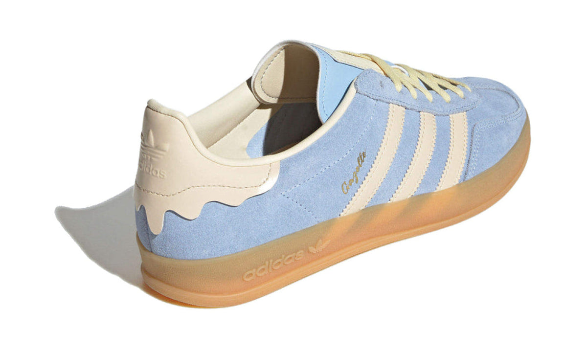 Adidas Gazelle Indoor Light Blue Yellow Gum