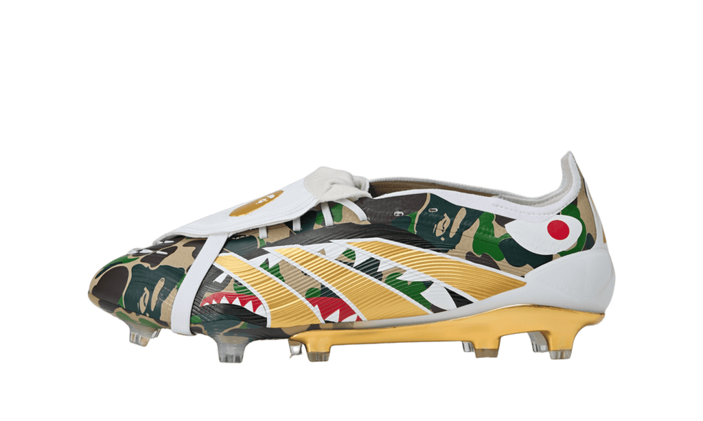 Adidas Predator Elite Foldover Tongue FG Bape Green Camo JS3104 — Vista 1