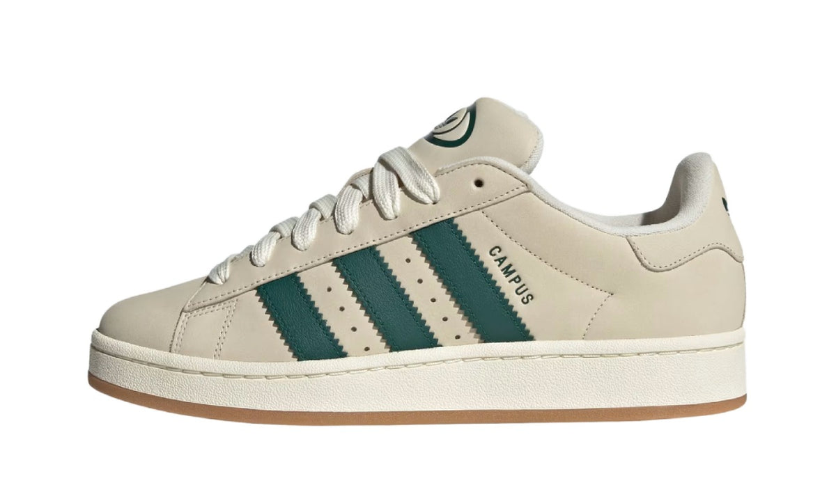 Adidas Campus 00s Cream White Collegiate Green