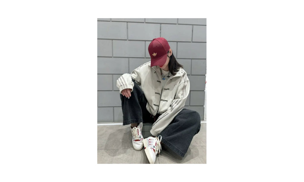 Adidas Tang Jacket CTT 3.1 SOFT FW24 (China Exclusive) White Beige — vista 5