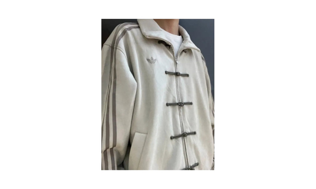 Adidas Tang Jacket CTT 3.1 SOFT FW24 (China Exclusive) White Beige — vista 6