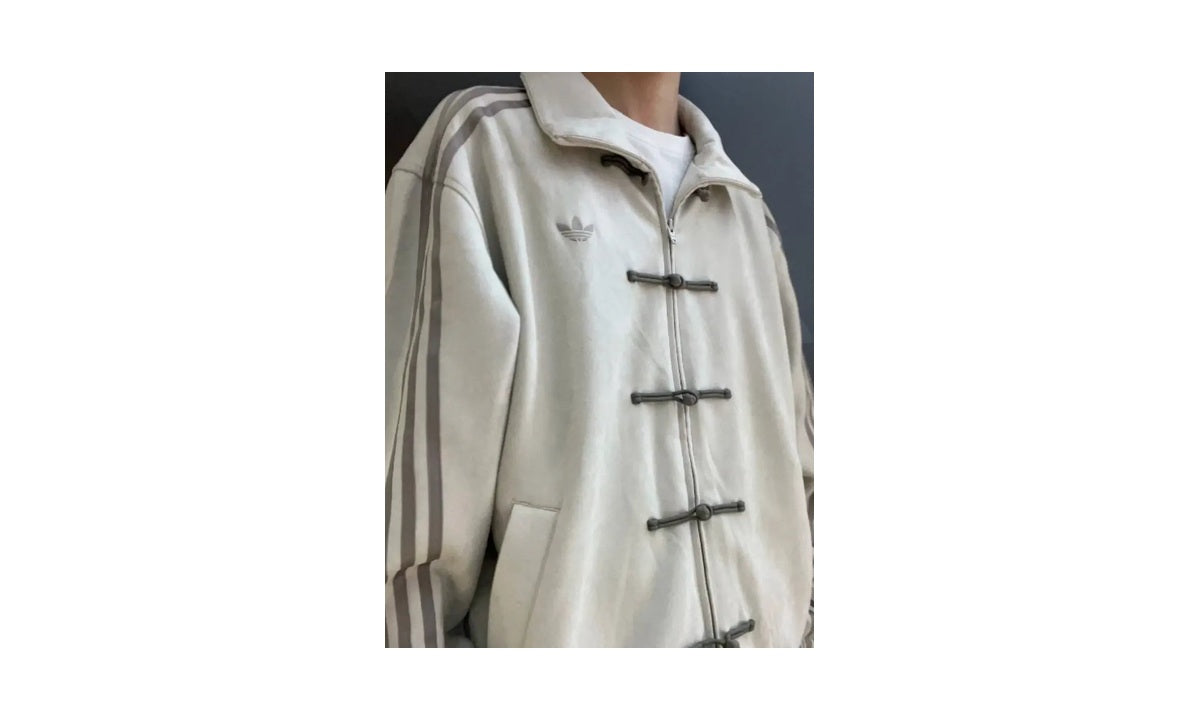 Adidas Tang Jacket CTT 3.1 SOFT FW24 (China Exclusive) White Beige — vista 6