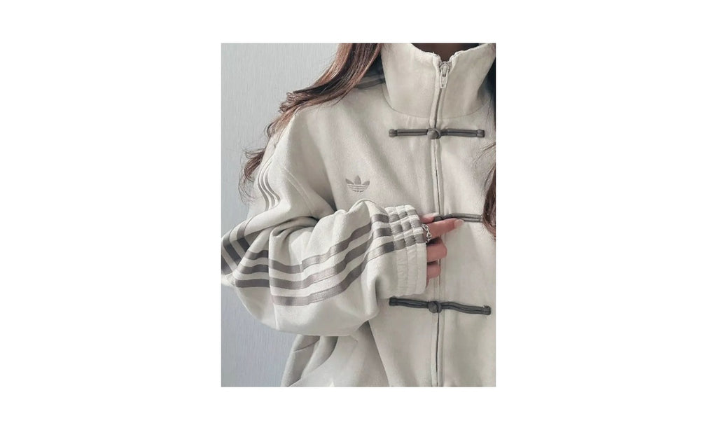Adidas Tang Jacket CTT 3.1 SOFT FW24 (China Exclusive) White Beige — vista 7