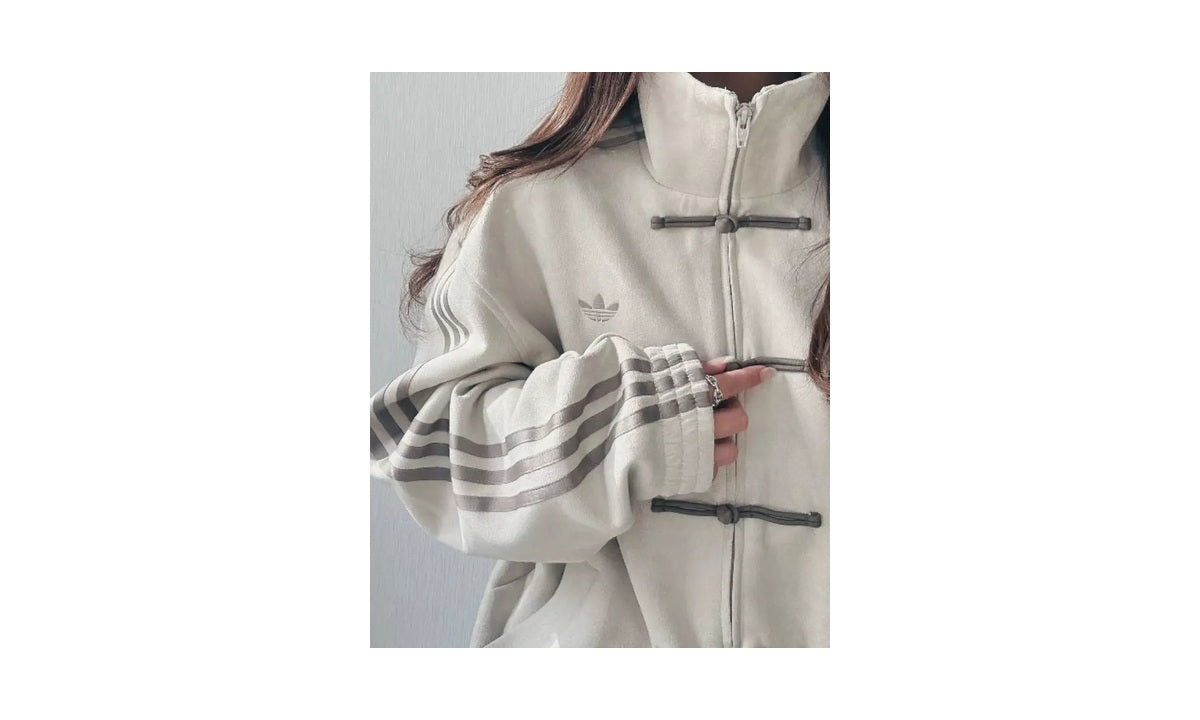 Adidas Tang Jacket CTT 3.1 SOFT FW24 (China Exclusive) White Beige — vista 7
