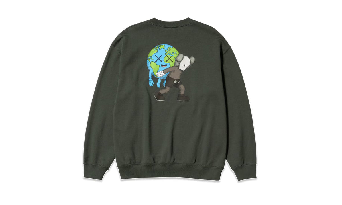 KAWS x Uniqlo Universe Graphic Earth Character Sweatshirt