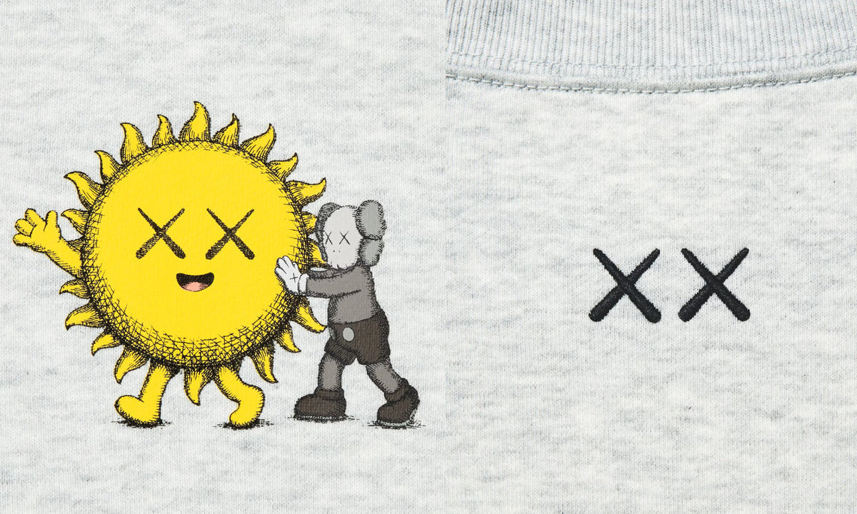 KAWS x Uniqlo Universe Sun Graphic Sweatshirt