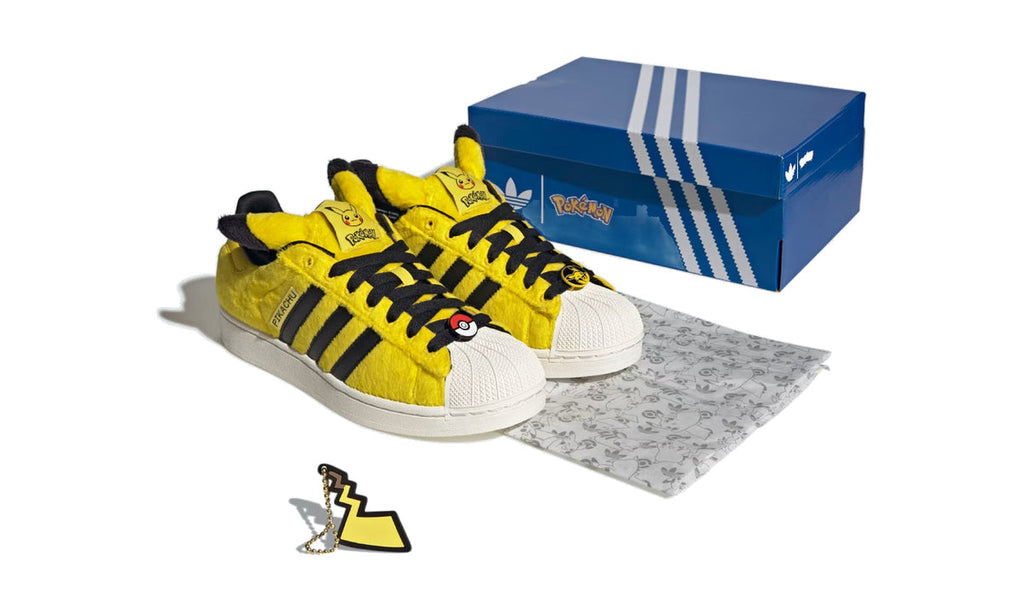 Adidas Superstar Pokémon Pikachu Yellow