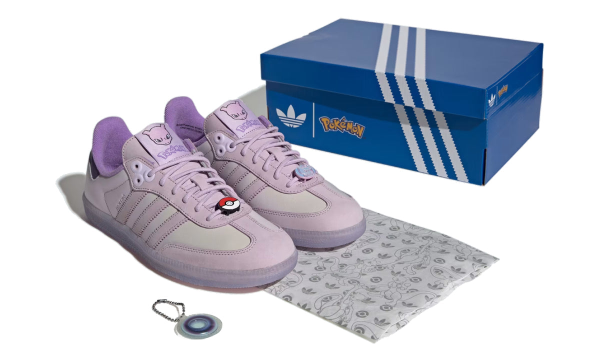 Adidas Samba OG Pokémon Mewtwo Lavender