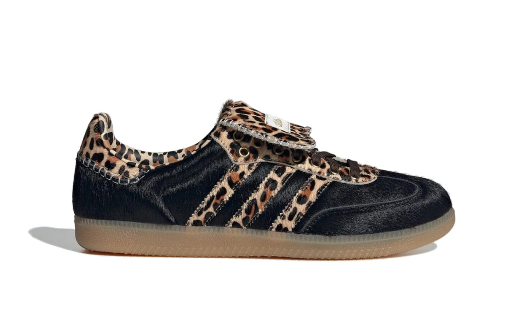 Adidas Samba LT Black Leopard Print