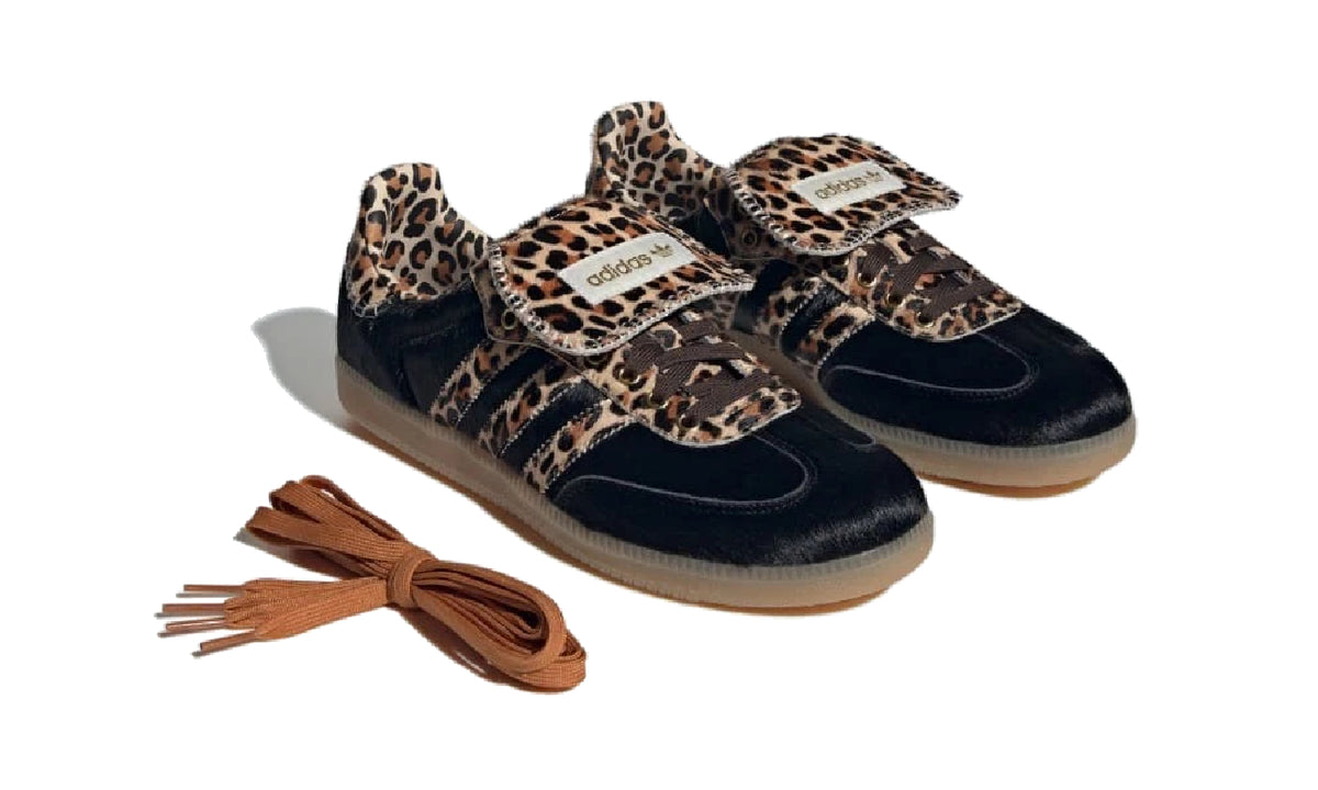 Adidas Samba LT Black Leopard Print