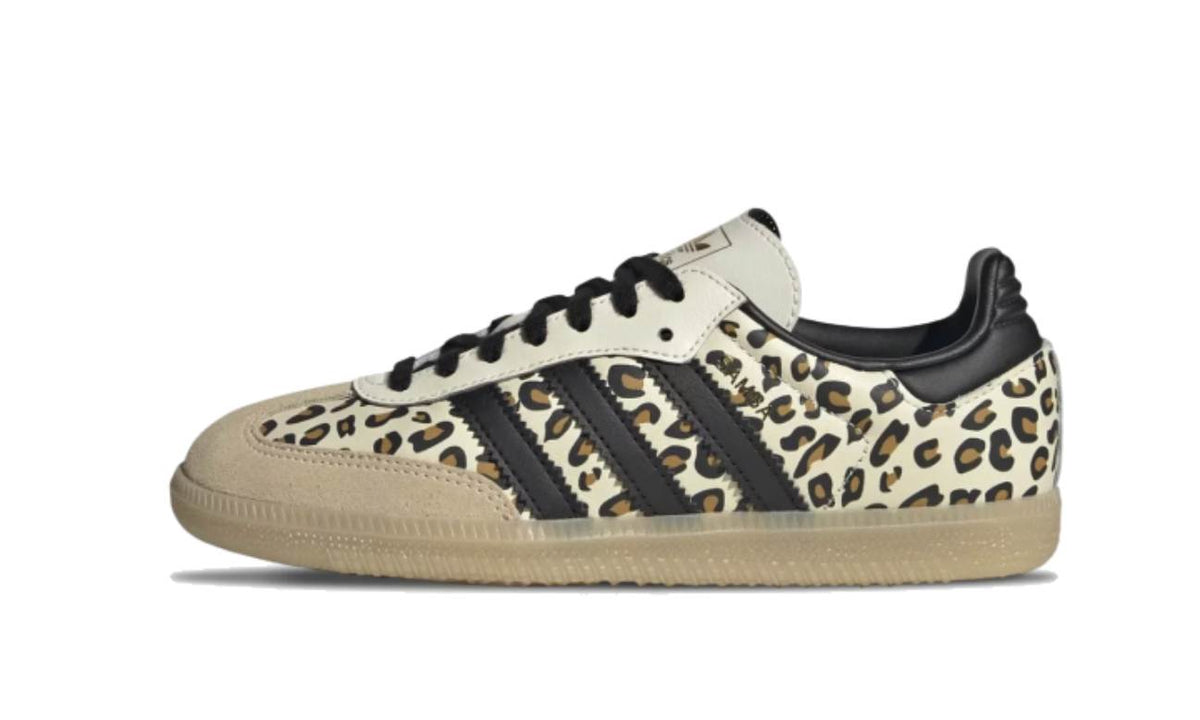 Adidas Samba OG Leopard Beige Negro