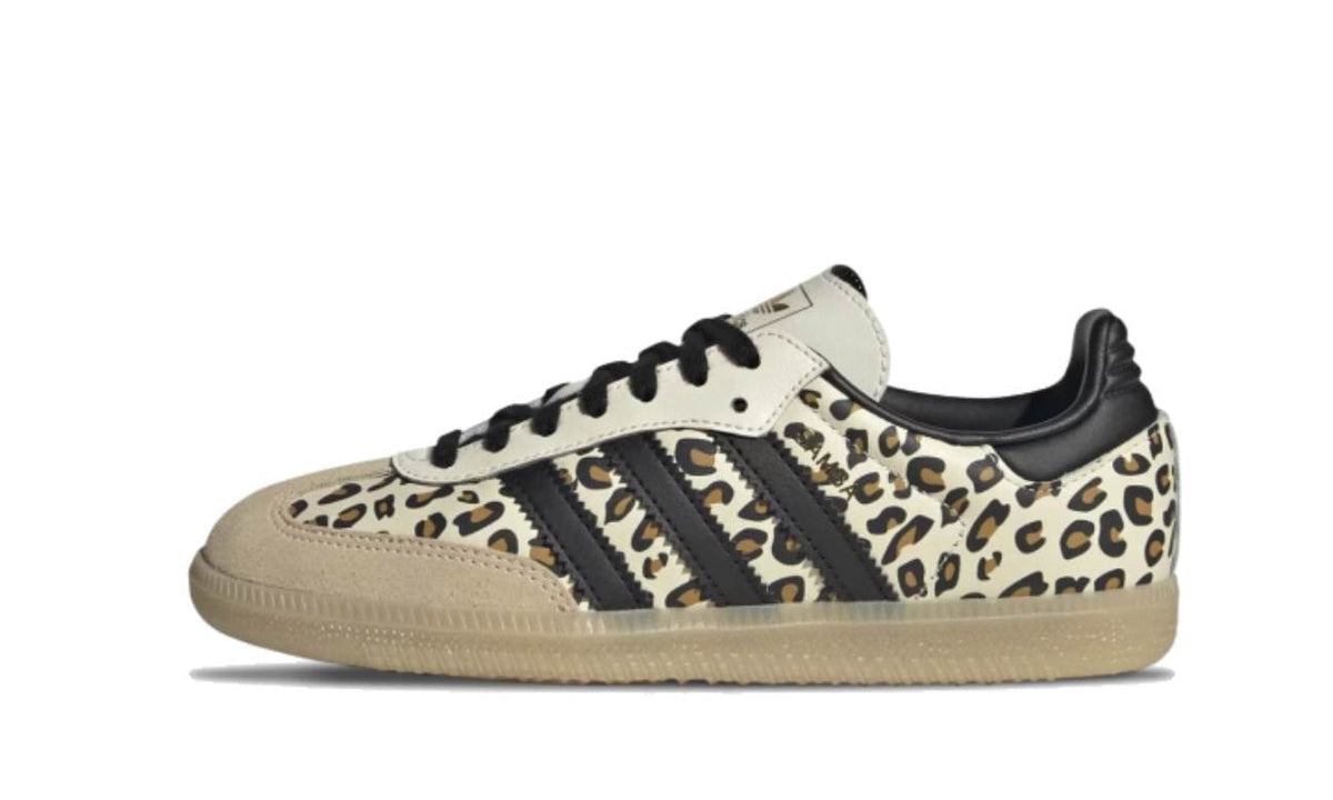 Adidas Samba OG Leopard Beige Negro