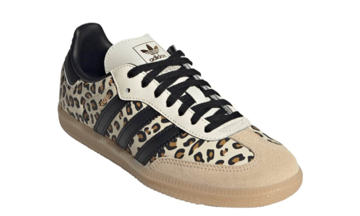 Adidas Samba OG Leopard Beige Negro
