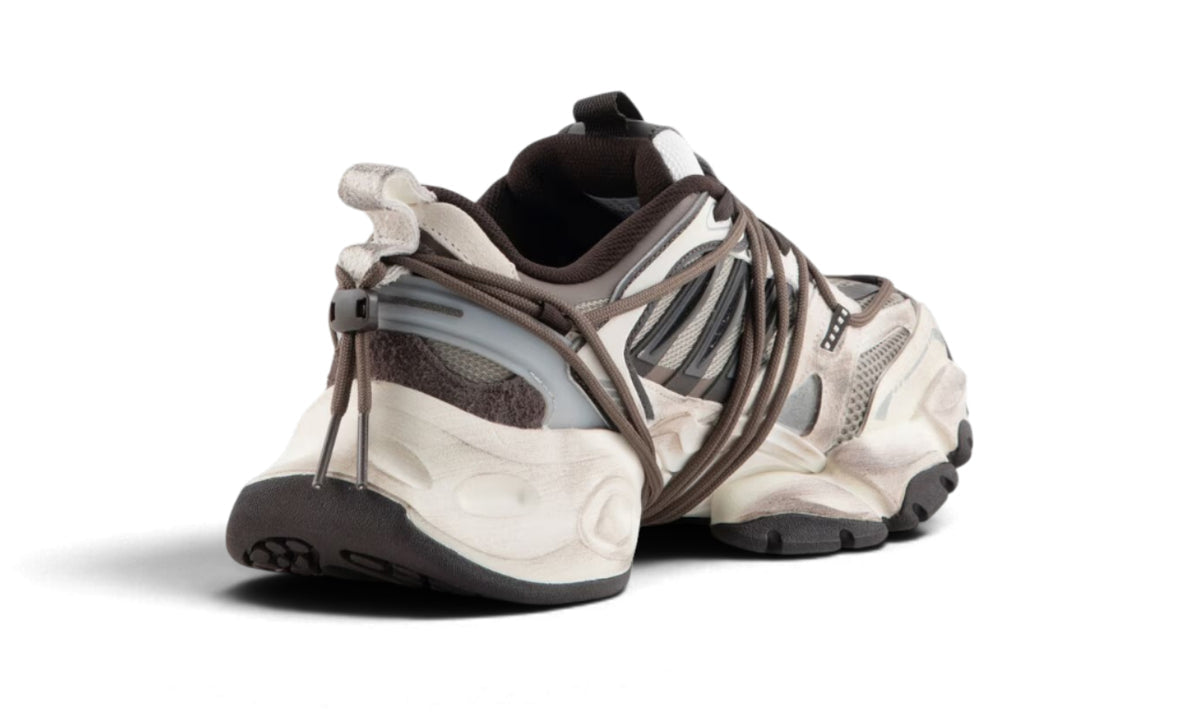 Adidas XLG Runner Deluxe 2.0 Off White Aurora Coffee Trace Green Metallic