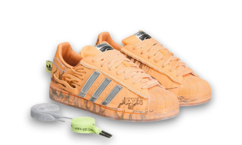 Adidas Superstar Hellstar Hazy Orange