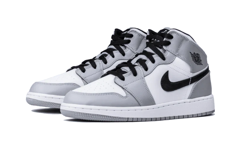 Air Jordan 1 Mid Light Smoke Grey