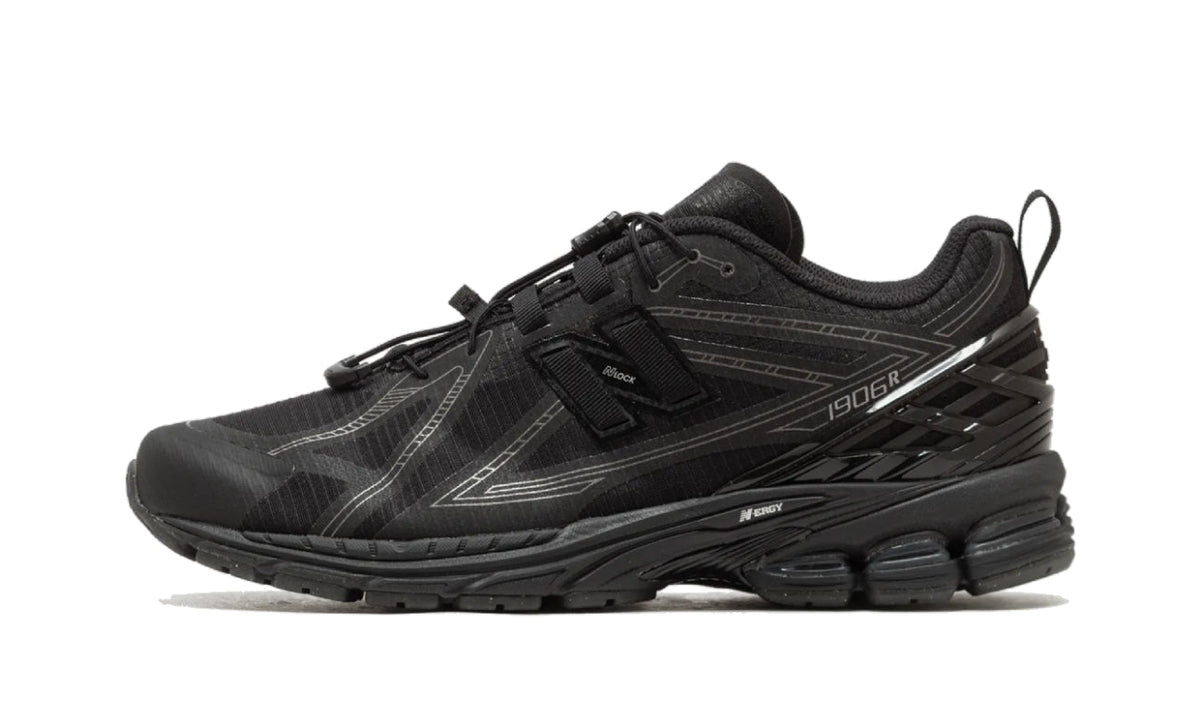 New Balance 1906R No Sew Pack Black Cement U1906RNB — Vista lateral
